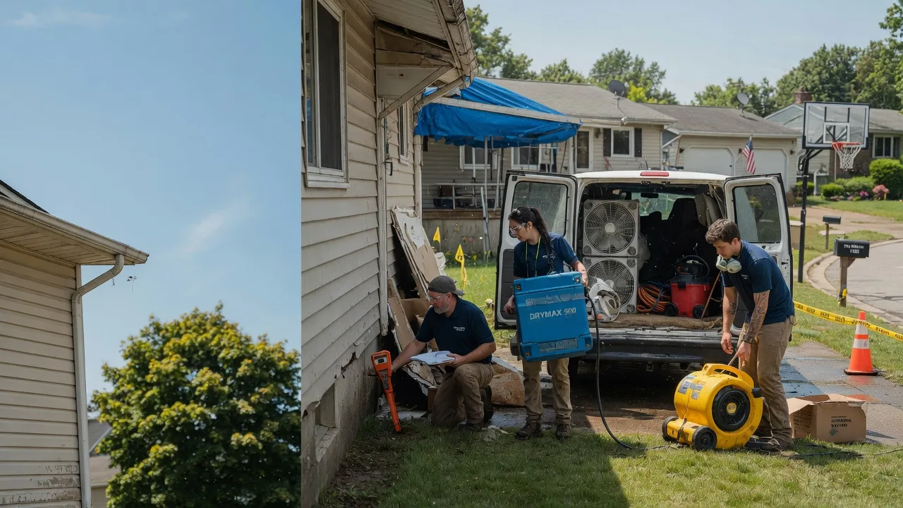 Ceiling Leak Cleanup in Maxatawny, PA near me