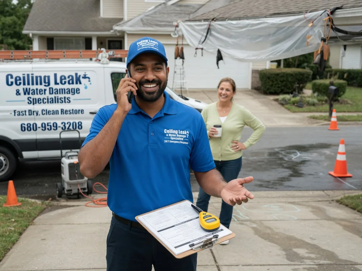 Ceiling Leak Cleanup Maxatawny, PA FAQs